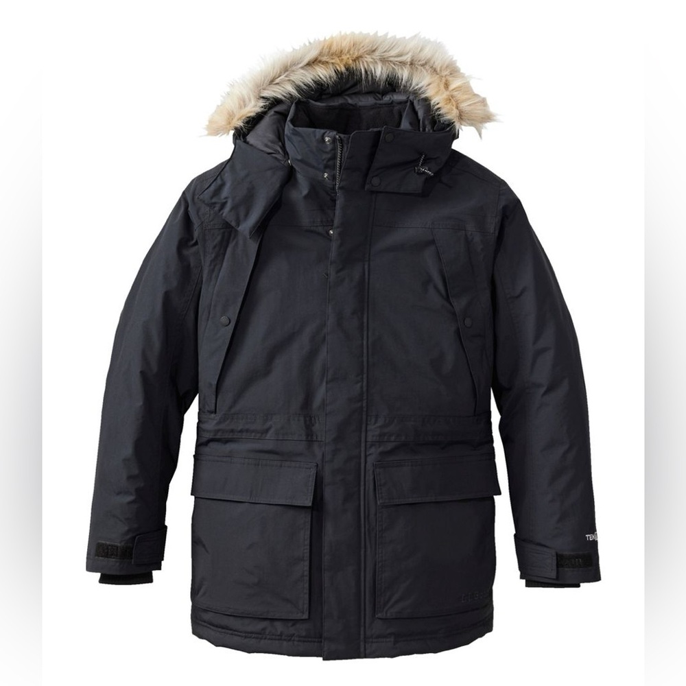 L.L. Bean Dark Blue Outerwear XL